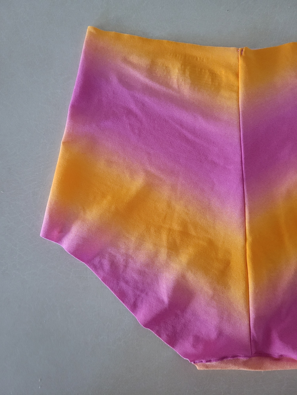 Victoria's Secret Ombre High-Waist Briefs in Pink & Orange - Picture 3 of 4